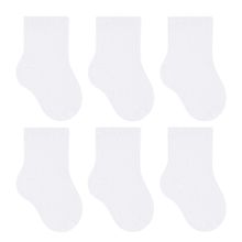 Kit 6 Pares de Meias Selene Básica Bebê