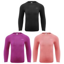 Kit 3 Camisas Térmicas Selene UV50+ Manga Longa Infantil