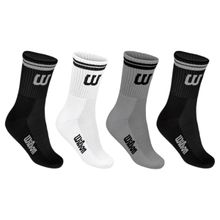 Kit 4 Pares de Meias Wilson Cano Longo Masculino