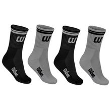 Kit 4 Pares de Meias Wilson Cano Longo Masculino