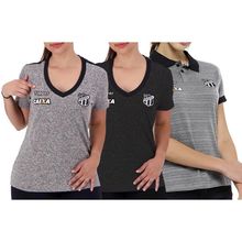 Kit 3 Camisas Topper Ceará 2018 Feminina
