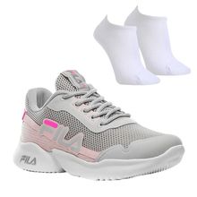 Kit Tênis Fila Split Infantil + Par De Meia