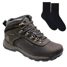 Kit Bota Impermeável Bull Terrier Freemont Masculina + Par de Meia