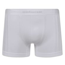 Cueca Boxer Selene Sem Costura Masculina - Branco