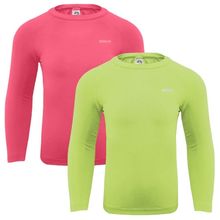 Kit 2 Camisas Térmicas Selene Proteção UV50+ Juvenil