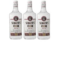 Kit Gin Seagers Dry 980ml 3 Unidades