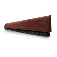 VEDA PORTA ADESIVO PVC MARROM ESCURO 80 CM AJUSTAVEL CONTRA POEIRA E INSETOS