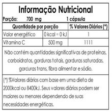 Kit com 4 Vitamina C Duom 500mg Melhora do Sistema Imunológico e Antioxidante - 1 Cápsula Ao Dia