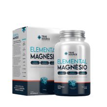 Suplemento Vitaminico Elemental Magnesio 725mg 60 Caps True Source