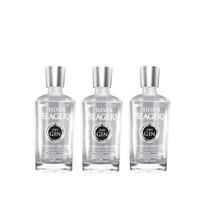 Kit Gin Silver Seagers London Dry 750ml 3 Unidades