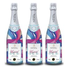 Kit 03 Unidades Espumante Monte Paschoal Moscatel Ice 750ml