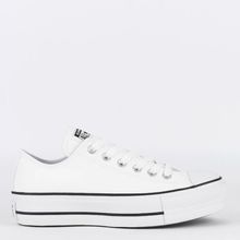 Tênis Unissex Sola Alta Couro Converse All Star Branco CT09830001