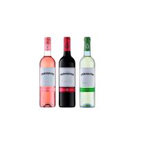 Kit Vinho Periquita Tinto + Branco + Rosé 750ml cada