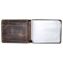 Carteira De Couro Hendy Bag Caramelo para RG