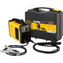 Máquina De Solda Tig Inversora Elétrica Digital Bivolt RIV 125 Vonder Com Maleta Portátil