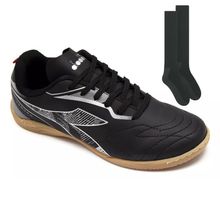 Kit Chuteira Futsal Diadora Agilitá + Par de Meião