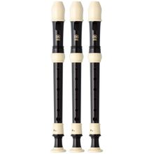 Kit 3 Flautas Doce Soprano Barroca Em C YRS-302BIII Yamaha