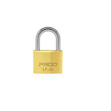 CADEADO PADO LATÃO LT 35 MM 2 CHAVES MACIÇO NÃO ENFERRUJA RESISTENTE SEGURANÇA