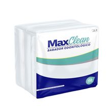 Babador Odontológico Descartável 33x47cm com 100 - Maxclean