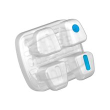 10.84.2211 Bráquete Cerâmico New Iceram MBT 022 Inc. Central S/D (11) - Orthometric