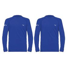 Kit 2 Camisas Térmicas Puma UV50+ Manga Longa Infantil