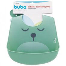 Babador de silicone Ursinho Gumy Verde - Buba