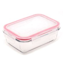 Pote De Vidro Hermético 1040ml Futuro Casa Marmita Fitness Com Tampa Armazenagem De Alimentos