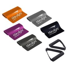 Kit 5 Faixas Elásticas Hidrolight + Puxador