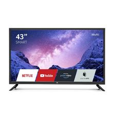 Smart Tela 43" Multilaser DLED Full HD - TL024OUT [Reembalado] TL024OUT