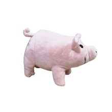 Porquinho de Pelúcia Em Pé Rosa 15 cm