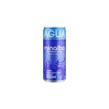 AGUA MINERAL MINALBA SEM GÁS LATA 310ML -PACK COM 12 UNID