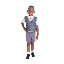 Fantasia Carrossel Masculino Infantil - Cinza