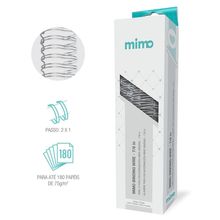 Wire-o para Encadernadora Mimo Binding  - Prata - 7/8 in - 18 Unids