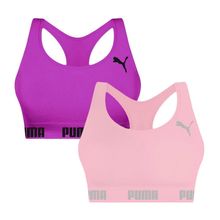 Kit 2 Tops Puma Nadador Sem Costura Feminino