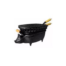 Churrasqueira Porquinho Ferro Fundido Grande 41x23cm