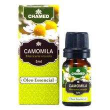 Óleo Essencial de Camomila Alemã ou Camomila Azul 5ml 100% Puro  Chamed