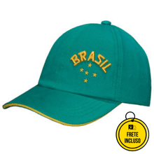Liga Retrô | Boné Brasil Verde - Tamanho Único
