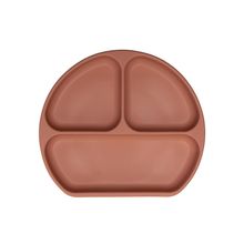 Prato de Silicone com Divisórias Piccolo Terracota - Infanti