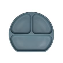 Prato de Silicone com Divisórias Piccolo Azul - Infanti