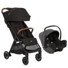 Kit Carrinho Pact Pro Chumbo Shale com Bebê Conforto i-Snug- Joie