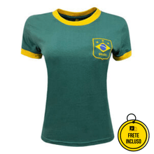 Camisa de Futebol Feminina | Brasil Verde - Tamanho G