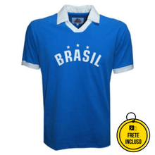 Camisa de Futebol | Brasil Estrelas Azul - Tamanho G