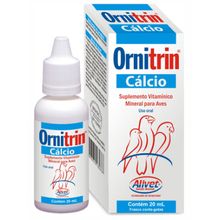 ORNITRIN CÁLCIO  GOTAS 20 ml
