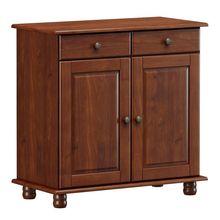 Buffet Decorativo Ivan Madeira 2 Portas e 2 Gavetas Café G74 - Gran Belo