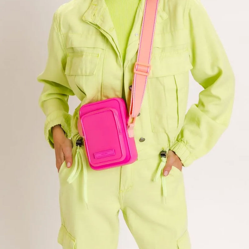 Bolsa Feminina Pequena Ted J-Lastic Sweet Pink Coral Petite Jolie