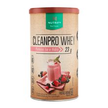Cleanpro Whey Protein Isolado Frutas Vermelhas Nutrify 450g