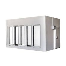 Walk in Cooler Gallant 5 Portas Vidro Piso Painel 380V/3F