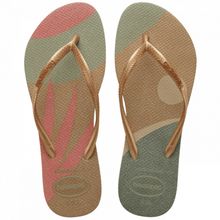 Chinelo Havaianas Slim Palette Glow Feminino