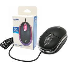 MOUSE LED USB MS-9 PRETO