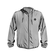 Jaqueta Corta Vento Ciclismo Masculino Grey WSS Diamond